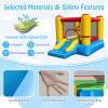 HONEY JOY Inflatable Bounce House, Blow up Moon Bounce for Kids w/Slide, Giant Jumpy Area, Stakes, Carry Bag, Toddler Indoor Outdoor Jumping Bouncy Castle for Backyard Playground (Without Blower) view 4