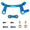 OGUNKE RC Aluminum Alloy Steering Bellcrank and Steering Link for 1/10 Arrma Senton 4X4 Granite 4X4 Typhon 4X4 Kraton 4X4 (Blue) view 1