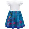 Choadam Mirabel Dress for Girls and Toddlers Princess Dress Black Witch Costume Princess Peach Costume Pink Dress view 3