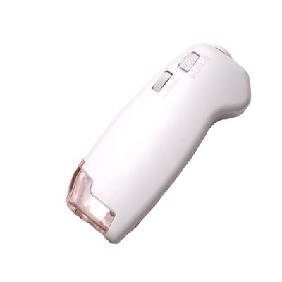 Microscope Accessories Kit 100 Times Adjustable Zoom Pocket Microscope, with Reading Scale Microscope Slides