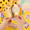 MGZTTHW Gold Paper Crown Set for Kids, DIY Crown Kit with Jewels Gem Number Letter Stickers for Birthday Party Decor and Craft Projects, 15 Pcs Adjustable Crown Hats in 5 Styles view 2