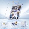 16ct Magnetic Card Holder for Trading Cards, 35pt Ultra Clear Baseball Card Holder, Hard Plastic Protectors for Sports and Game Cards view 3