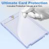 16ct Magnetic Card Holder for Trading Cards, 35pt Ultra Clear Baseball Card Holder, Hard Plastic Protectors for Sports and Game Cards view 4