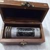 Brass Kaleidoscope with Wooden Box - Antique Finish - Kaleidoscope for Kids Friends Family Children by MSOVERSEASNAUTICAL (White) view 3