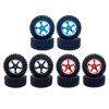 Replacement Part For RC Wheels And Tires For MN86 MN86K MN86KS 1/12 Off-Road RC Crawler Truck - (Color: Red) view 2