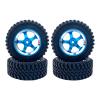 Replacement Part For RC Wheels And Tires For MN86 MN86K MN86KS 1/12 Off-Road RC Crawler Truck - (Color: Red) view 3