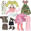Eledoll Clothes Deluxe Fashion Pack for 11.5 inch - 12 inch Fashion Doll Four Seasons Antheia Set view 1