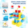 Hiwawind Magnetic Blocks 30pcs, Toddler Toys for Boys and Girls,Large 1.18 Inch Magnet Building Toys,Creative STEM Montessori Sensory Toys, Magnet Toys for Kids Age 3 4 5 6 7 8 Year Old view 2