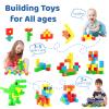 Hiwawind Magnetic Blocks 30pcs, Toddler Toys for Boys and Girls,Large 1.18 Inch Magnet Building Toys,Creative STEM Montessori Sensory Toys, Magnet Toys for Kids Age 3 4 5 6 7 8 Year Old view 3