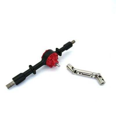 Replacement Part For Metal Rear Assembly Drive Shaft Upgrade Kit For WPL D12 RC Car Repair Tool Modification Parts - (Color: Black 2)