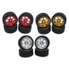Replacement Part For Pack Of 4 Tires Wheel Rims Set Fits 144001 1:14 A959 A969 RC 67x27mm - (Color: Silver) view 2