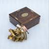 NAUTICAL COLLECTION "J. Scott London 1753 "Replica Sextant Nautical Vintage Style with 2 telescopes and Wooden Gift Box. view 1