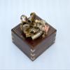 NAUTICAL COLLECTION "J. Scott London 1753 "Replica Sextant Nautical Vintage Style with 2 telescopes and Wooden Gift Box. view 2