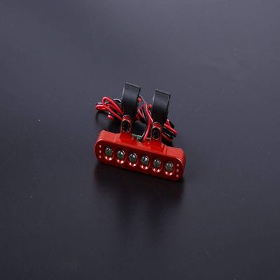 Replacement Part For CNC Light Base Taillight Set 2 853042 For 1/5 Rc Car Km 5b Ss - (Color: Silver)