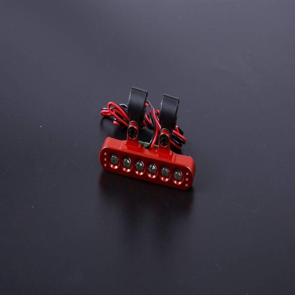 Replacement Part For CNC Light Base Taillight Set 2 853042 For 1/5 Rc Car Km 5b Ss - (Color: Silver)