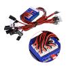 Replacement Part For Imulation Flash Light 12 LED Lighting Kit Steering Brake Simulation Flash Light 1/10 Te Control RC Car view 1
