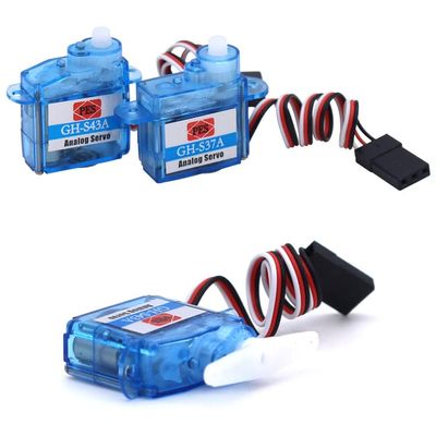 Replacement Part For PES GH-S43A 4.3g High Precision Plastic Gear Coreless Analog Servo 0.8KG For RC Micro Airplane Quadcopter Drones DIY Parts - (Color: 12PCS)