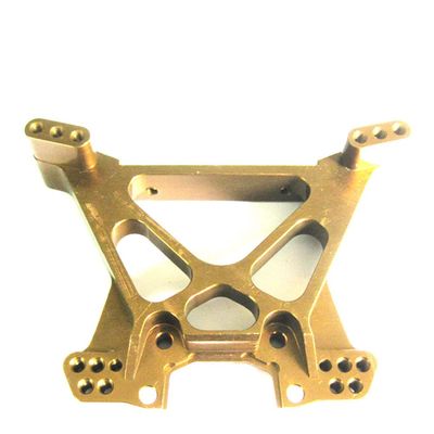 Replacement Part For CNC Alloy Rear Shock Tower Fit For 1/10 - (Color: Titanium)