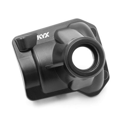 Replacement Part For Aluminum Alloy Intermediate Ial Cover Gear Housing For TRX6 6x6 G63 1/10 RC Crawler Car Upgrades Parts - (Color: Black)