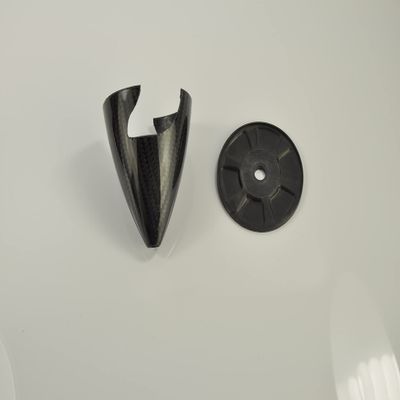 Replacement Part For 1pcs RC Model Carbon Fiber Spinner Black Glossy Two Blades 1.75" 2" 2.25" 2.5" 2.75" 3" 3.25" 3.5" 3.75" 4" 4.25" 4.5" 4.75" 5" - (Color: 4.25 Inch)