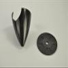 Replacement Part For 1pcs RC Model Carbon Fiber Spinner Black Glossy Two Blades 1.75" 2" 2.25" 2.5" 2.75" 3" 3.25" 3.5" 3.75" 4" 4.25" 4.5" 4.75" 5" - (Color: 4.25 Inch) view 2