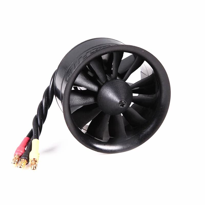 Replacement Part For FMS 50mm 11 Blades Ducted Fan EDF With 3S 4S Motor For Fixed-Wing Airplane RC Model - (Color: Blade Only)