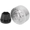 Replacement Part For 2Pcs Wheel Rim Counterweight Set Fit For SCX10II 90046 90047 1/10 RC Car Spare Parts Wheel Rim Set - (Color: Silver) view 3