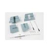 Replacement Part For Structural Components For Horizontal Tail Wing For Yak130 Yak-130 90mm Rc Plane Ready2fly Freewing view 1