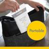 Medela Quick Clean Wipes for On-The-Go Cleaning of Breast Pumps, Accessories, and Various Surfaces, Resealable, Plant-Based, 3 Packs of 30 (90 Count) view 2