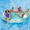Funsicle 9 ft Party Mix Inflatable Island Float, Adult-Sized view 2