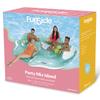 Funsicle 9 ft Party Mix Inflatable Island Float, Adult-Sized view 3