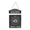 Fortune Teller Eye Wooden Sign - 9.25" x 15" | Black | 1 Pc. view 1