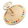 Wooden Spinner Seat - Sit and Spin - Bigger Size - Classic Spinning Activity Toy for Toddlers & Kids All Ages (Patent Pending) view 1