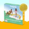 Funsicle 5 ft Rainbow FunSpray Kids Splash Mat with Sprayers for Above-Ground Pool view 3