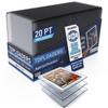 Premium Seamless 20PT - 360PT Thick Top Loaders for Cards | Top Loader Card Holder, Baseball Card Sleeves Hard Plastic, Hard Trading Cards Sleeves, TCG Sports Sleeve Hards, Toploader Clear Plastic. view 1