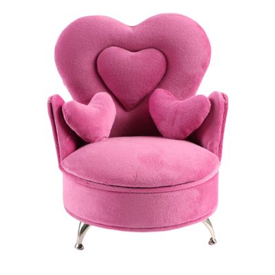 CONCISE Adult Dollhouse Furniture 1/6 1/12 Scale Miniature Velvet Sofa Hidden Jewelry Box for Women 14+ Collectors Ring Earring Necklace Bracelet Trinket Keepsake Storage Diorama Model Kit Display