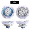 Bey Battling Top Blade Battle Set, B-189 Guilty Longinus Kr MDS-2 Spinning Top Starter Set with Launchers, Toy Gift for Boys Kids Children Ages 6+ White-Blue view 2