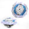 Bey Battling Top Blade Battle Set, B-189 Guilty Longinus Kr MDS-2 Spinning Top Starter Set with Launchers, Toy Gift for Boys Kids Children Ages 6+ White-Blue view 3