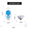 Bey Battling Top Blade Battle Set, B-189 Guilty Longinus Kr MDS-2 Spinning Top Starter Set with Launchers, Toy Gift for Boys Kids Children Ages 6+ White-Blue view 4