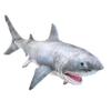Folkmanis Great White Shark Hand Puppet, Grey view 1