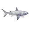 Folkmanis Great White Shark Hand Puppet, Grey view 3
