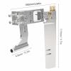Astibym RC Boat Rudder Kit , Intated Flexible Shaft RC Boat Water Rudder Sturdy for RC Boat view 2