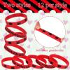 DatingShiny 24 Pieces Ladybug Silicone Bracelets Ladybug Silicone Wristbands Ladybugs Themed Party Favor Bracelet Wristband for Birthday Baby Shower Theme Party Decoration Favor Supplies view 3