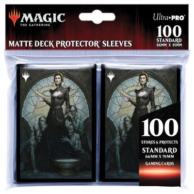 Ultra PRO - Magic: The Gathering - Dominaria United 100ct Standard Card Sleeves (V2) - Protect Your Collectible Trading Cards, and Gaming Cards from Wear, Tear, and Peeling with ChromaFushion Tech