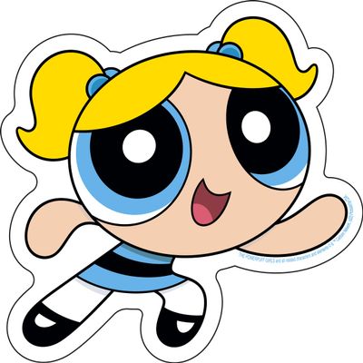 Powerpuff Girls Bubbles Sticker
