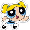 Powerpuff Girls Bubbles Sticker view 1