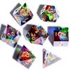Mini Planet DND Sharp Edge Polyhedral Resin Dungeons and DragonsTable Board Roll Playing Games Handmade Dice Set Peachy Galaxy Aurora view 2