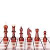 Beautiful Handcrafted Wooden Chess Set with Wooden Board and Handcrafted Chess Pieces - Gift idea Products (14" (36 cm) AMB) view 3