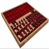 Beautiful Handcrafted Wooden Chess Set with Wooden Board and Handcrafted Chess Pieces - Gift idea Products (14" (36 cm) AMB) view 4