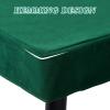 Frienda Game Table Cover Felt Game Tablecover Folding Tablecloth for Card Table for Playing Poker Cards Mahjong Jigsaw Puzzles Board Games, Table Not Included (Green,34 x 34 x 4 Inch) view 3